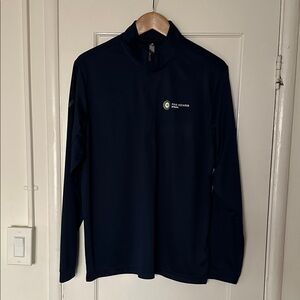 NWOT Strava adidas Navy 1/4  Zip-Up Tech Long Sleeve